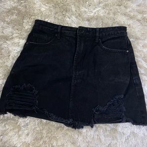 SOLD. Forever 21 Mini Ripped Skirt